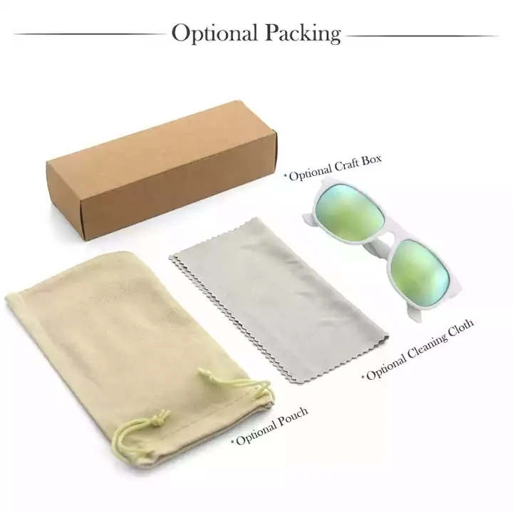 Custom logo Summer Party Cheap PP Sunglasses White Promotional Holiday