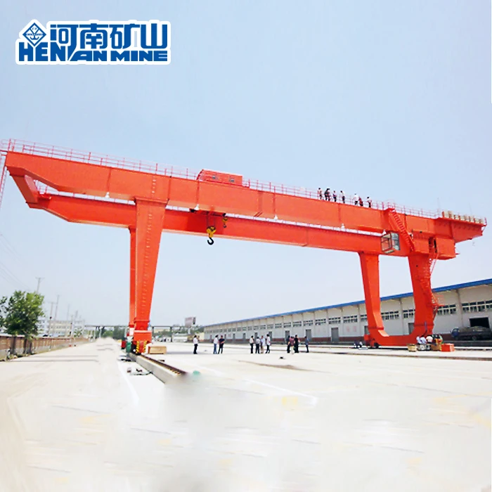 ISO CE Certificated 25 ton 50 ton Double Girder U Type Gantry Crane For Lifting