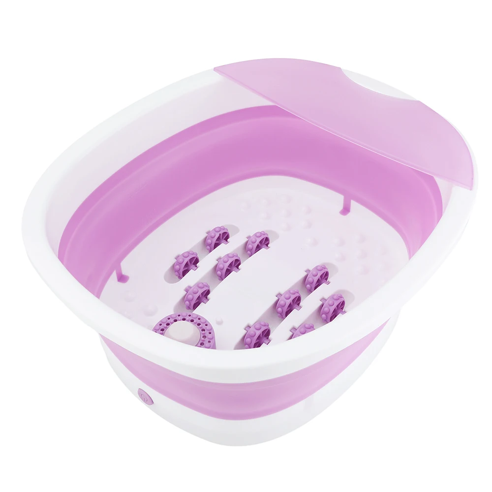 Electric Relaxation Foldable Ionic Foot Spa Bath Massager Detox Machine Ion Cleanse with Heat