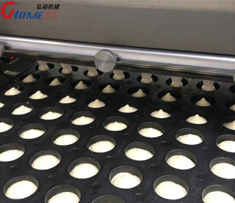 Industrial cup cakes maker sponge making filling dispenser small depositor machine