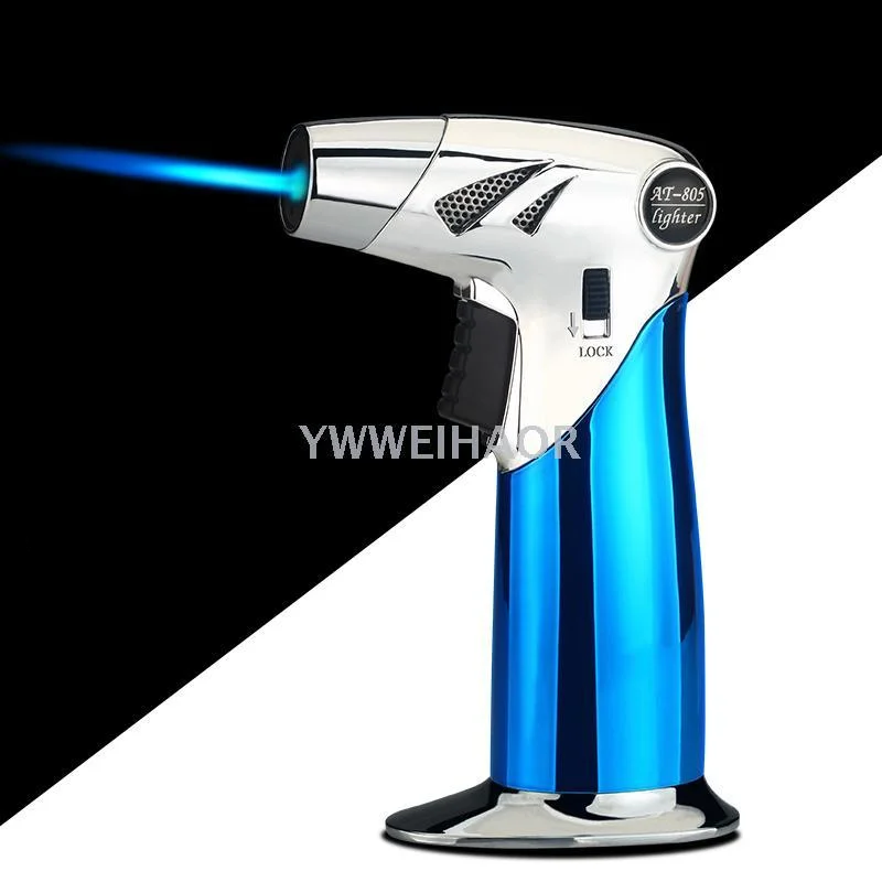 Customized portable windproof lighter jet flame electronic windproof cigarette lighter