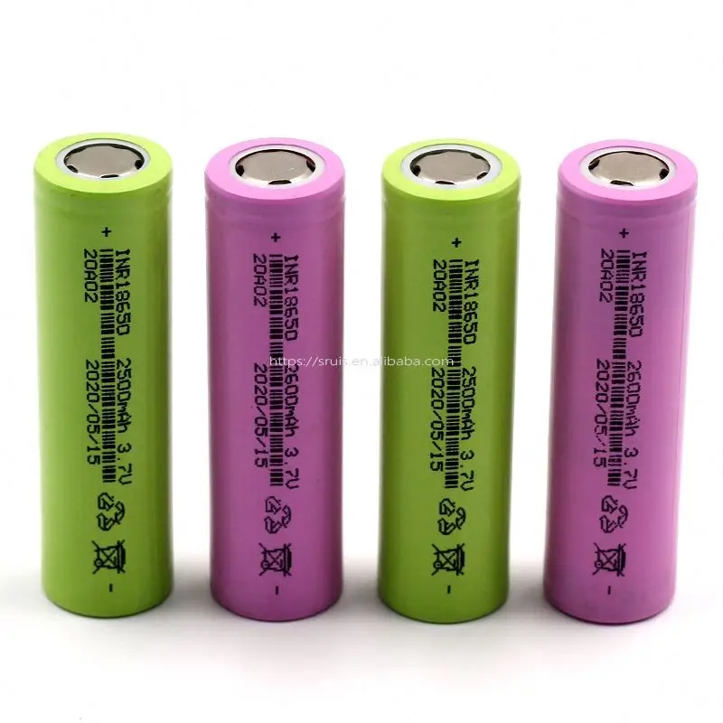 HLY High Capacity 26650 5000mAh Lithium Ion Battery Cell 3.7v 5000mah Cylindrical for Flashlight