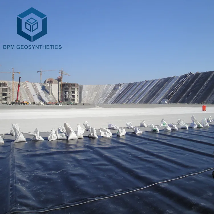 Geomembrane Roll Biogas Membrane Landfill Liner Earthwork Products for Mining Project