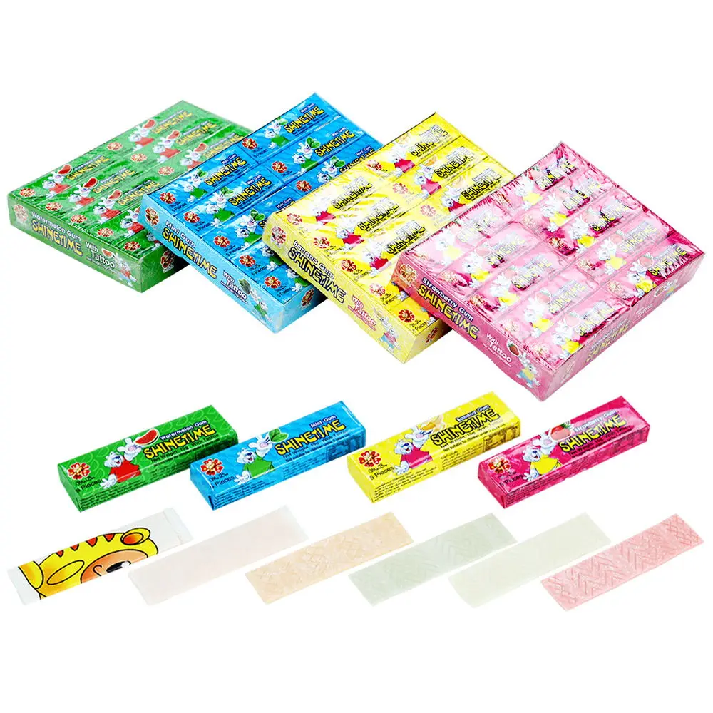 Chewing Gum Sweet Candy Packing Bottle with Cheap Price Fruity Factory
