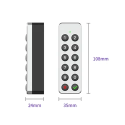 M510 TTlock Tuya Blue tooth Zigbee Digital Deadbolt Door Lock Auto Smart Lock Cylinder