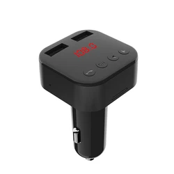 Accept Custom Car Kit Handsfree Wireless FM Transmitter MP3 Player USB Charger Car Accessories Car Stereo Radio Music Player