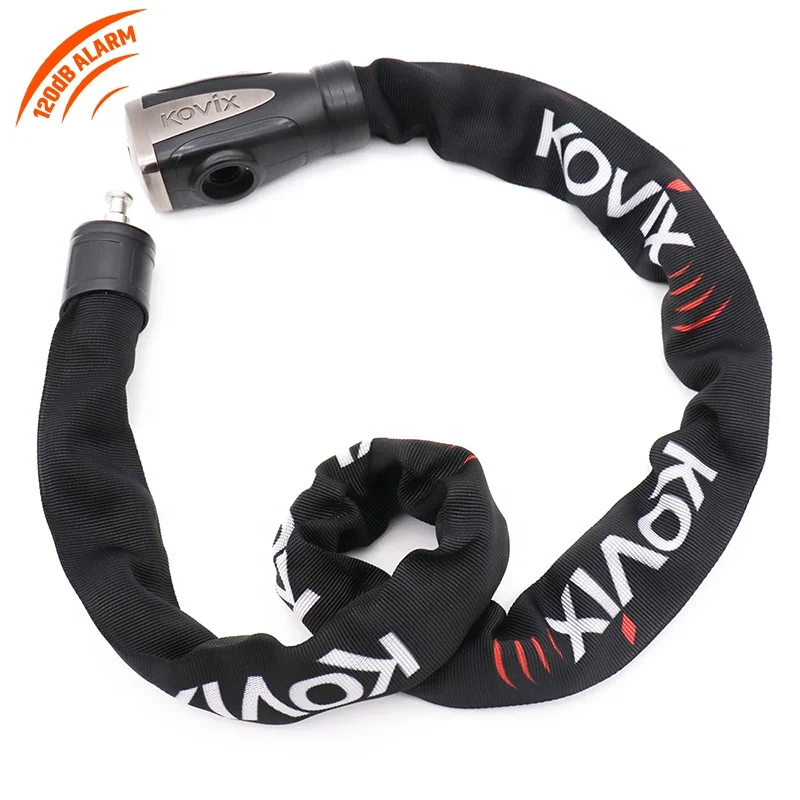 Factory Wholesale Anti-theft 1200mm Long 10mm Coarse Chain Bike Lock Security Waterproof Chain Lock For Motorcycle