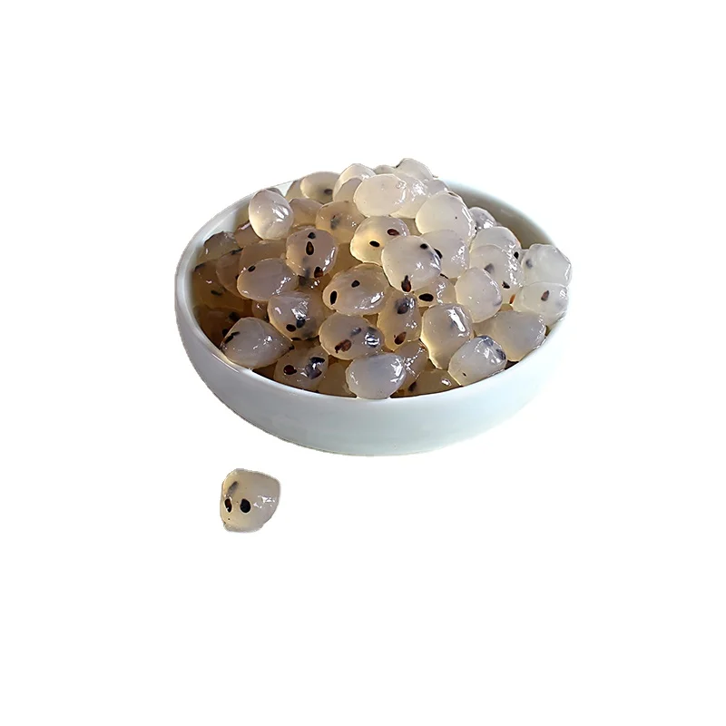 New product hot sell in summer  rich pulp sesame wafer jelly