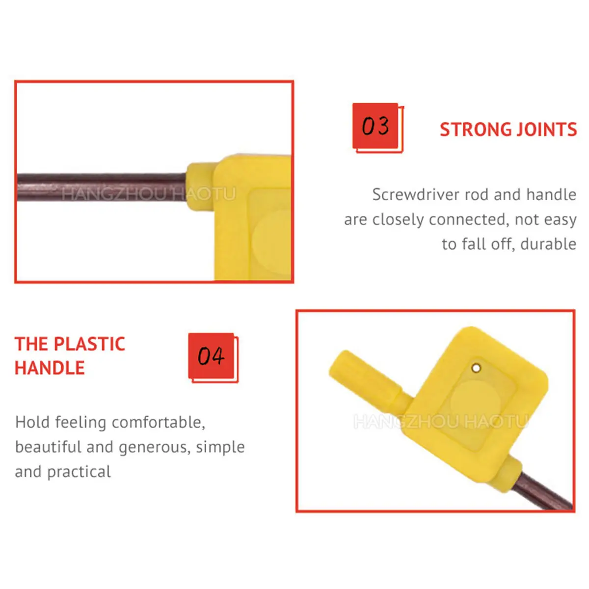 T7 T8 T10 T9 T15 T20 T25 желтый цвет флаг типа Torx ключ