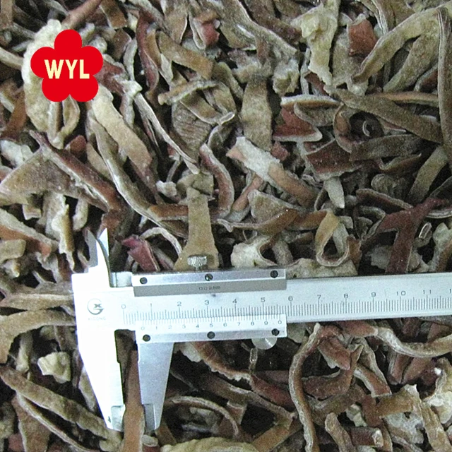 Fresh frozen Chinese mushroom IQF black fungus slices strips natural for soup