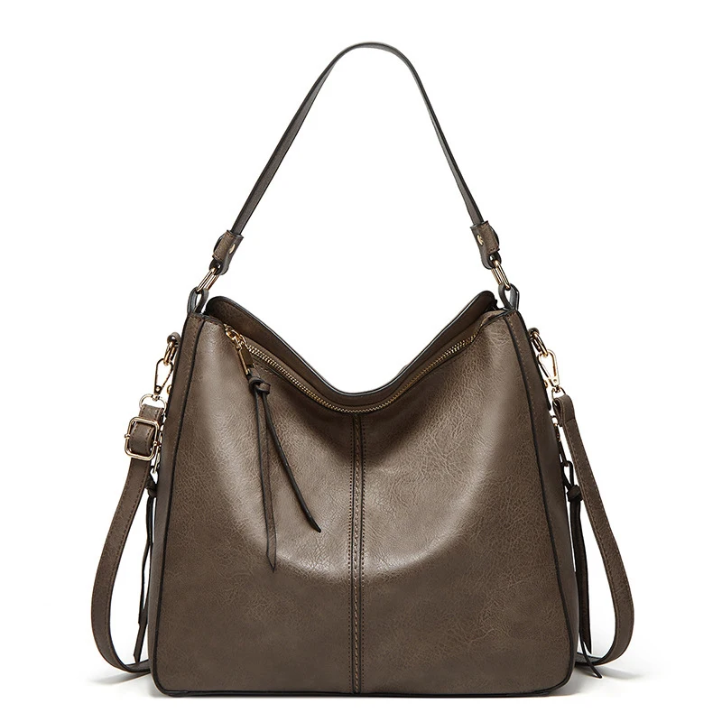 Soft Leather Handbags Luxury Big Women Large Capacity Hand Bag For Female Tote Bag Brand Casual Shoulder Bag