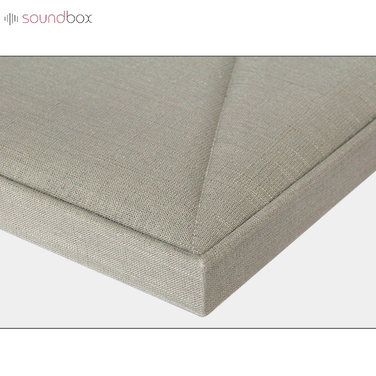 Eco-friendly acoustic wall panel sound absorbing decorative fabric polyester fiber acoustic panels