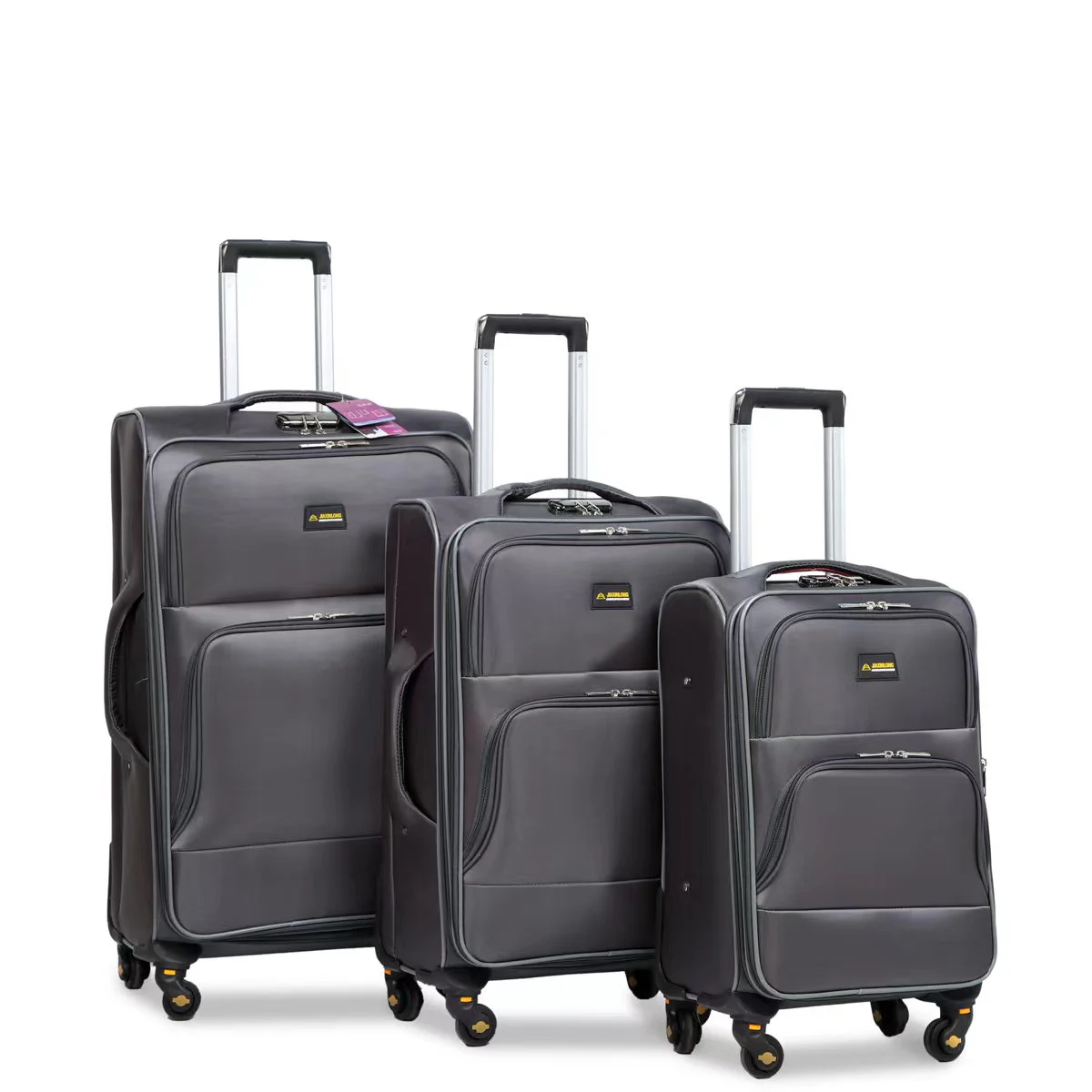 marksman  2022 High quality Nylon Fabric luggage Cheap Waterproof 3pcs sets luggage