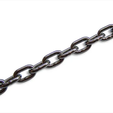 Hardware Silver Zinc Plated Korean Standard Short Link Chain High Tension for Rigging
