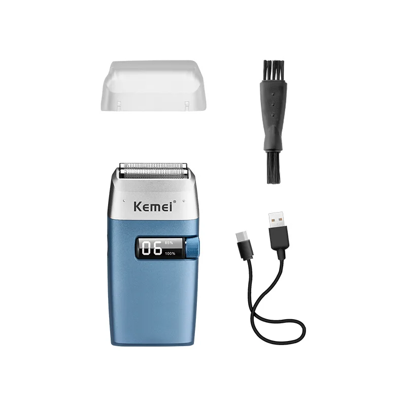 Kemei KM-3385 Double Screen Compound Head LCD Digital Display Electric Shaver