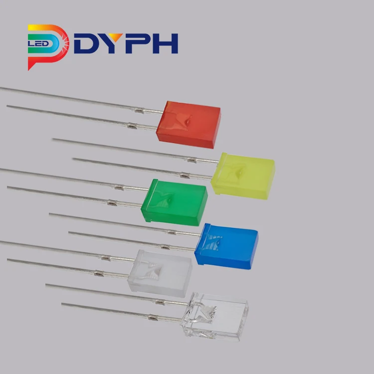 Светодиодный Диод DyPh dip прямоугольный 2x3x4 мм 2x5x7 красный синий зеленый белый розовый светодиод