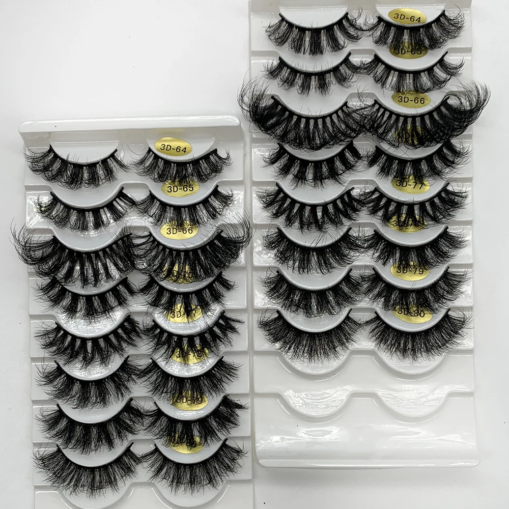 wholesale false eyelashes Korea vegan private label faux mink eyelashes Cruelty silk lashes russian strip lashes factory price