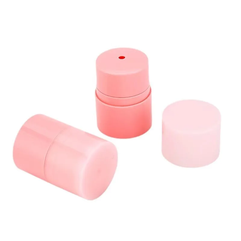 Customized 15g Rotate Lip Gloss Lip Mask Lip Mud Bottle Plastic Blush Stick Solid Balm Deodorant Tube Makeup Container
