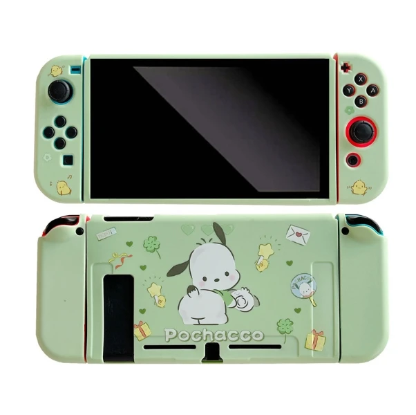 2022 popular Cute Cartoon Game Console Protective Case For Switch Oled Soft Silicone Protector Covers For Switch Accessories