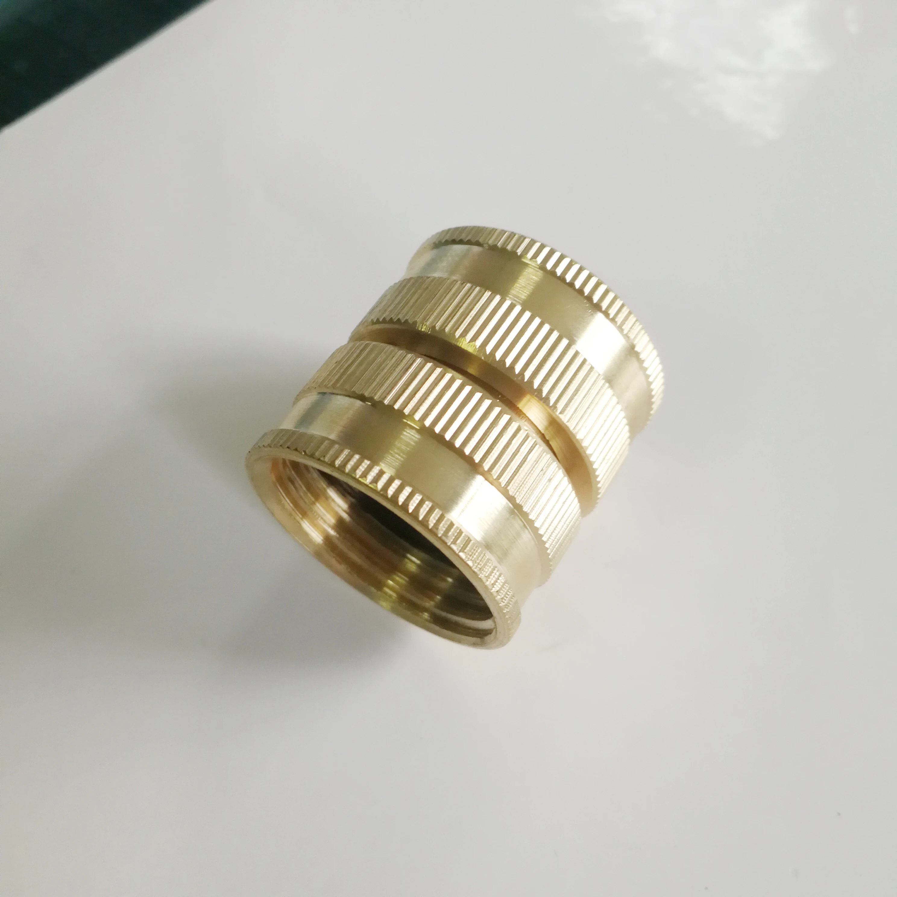 High quality double female swivel brass garden hose fittings