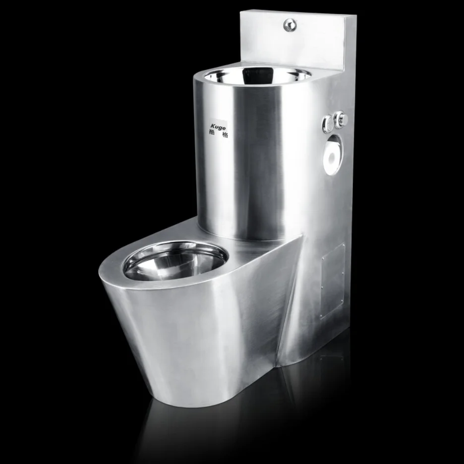 
Stainless Steel prison CE wc toilet prices sanitary ware toilet 