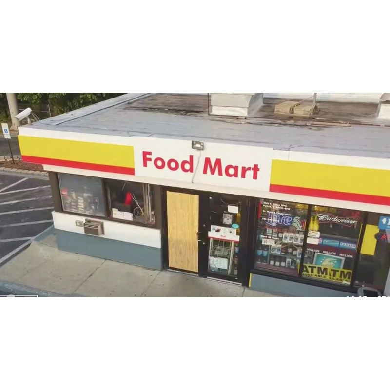 prefabricated light gauge steel cheap modular professional manufacturer steel structure gas station canopy