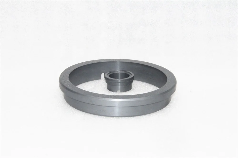 China factory RBSIC SSIC Silicon Carbide Seal Ring Silicon Carbide Bushing Sleeve Silicon carbide plate SIC seal ring