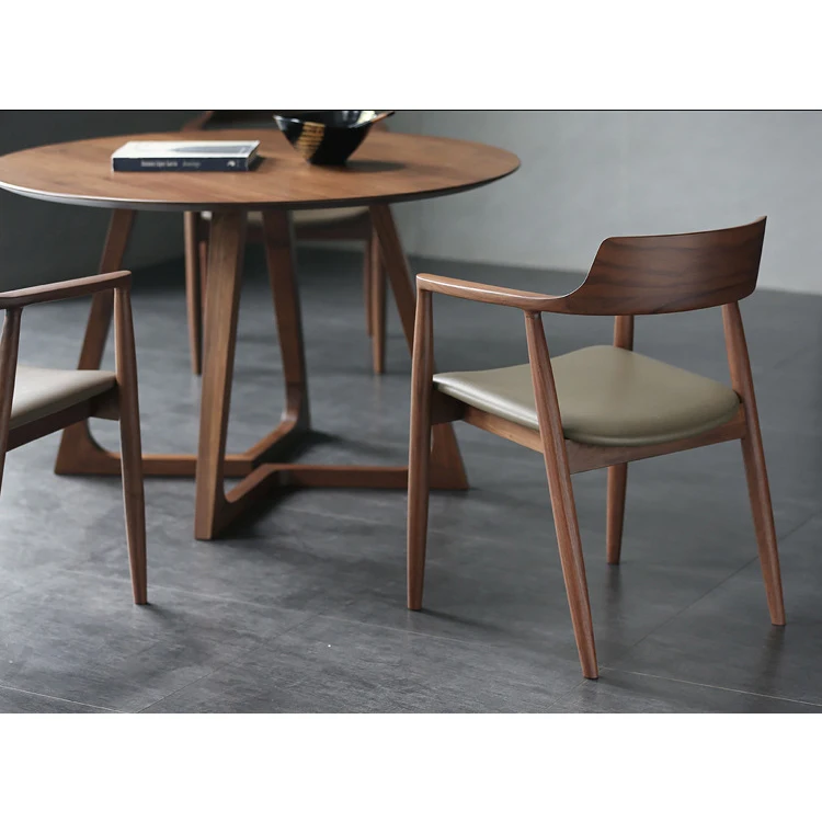 Hot sales cheap solid wooden dining chair from China for dining room restaurant wood chair