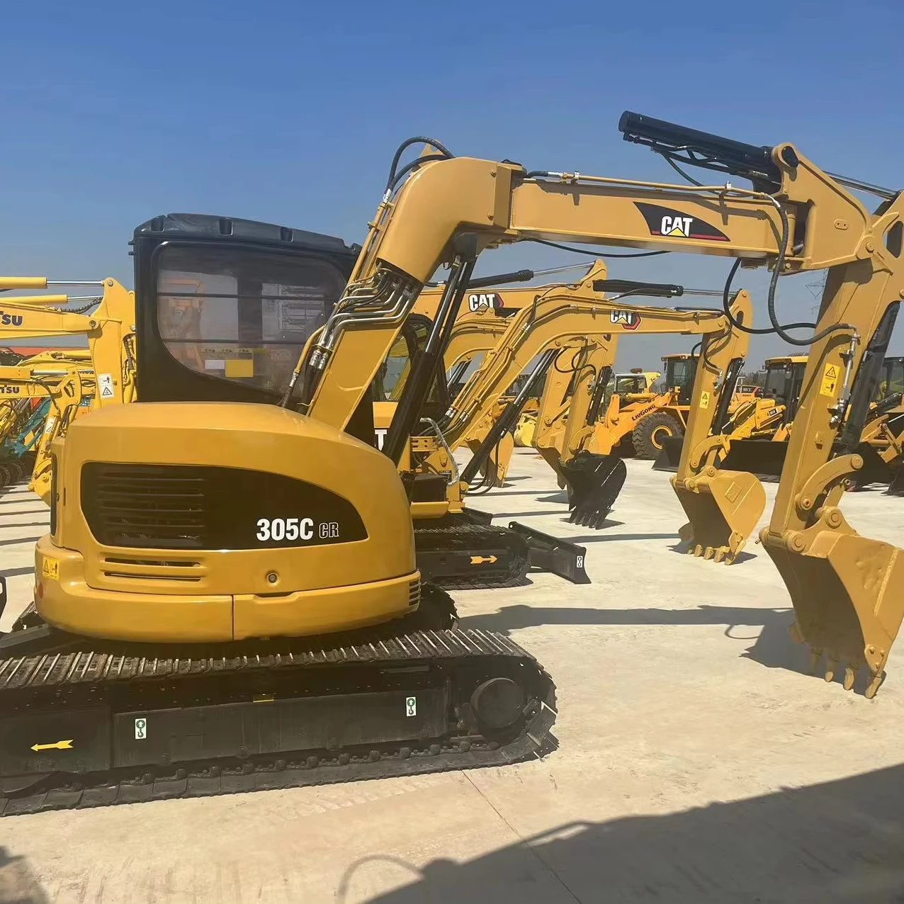 Экскаватор Caterpillar 305C быстрая доставка CAT 3ton 5ton 6ton мини-экскаваторы Лидер продаж
