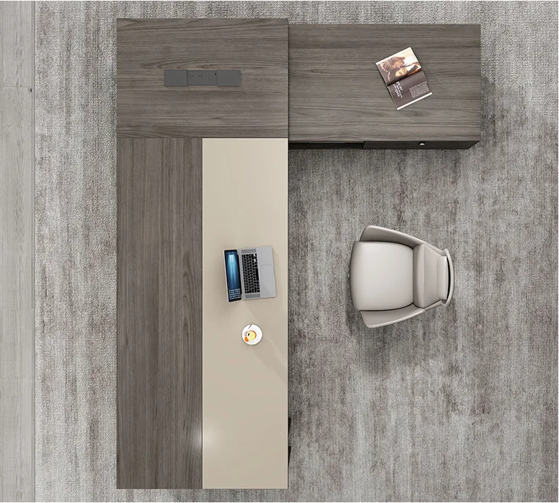 Modern Design Office Table Furniture Ceo Manager Executive Desk Boss Executive Office Desk L Shape With Drawer