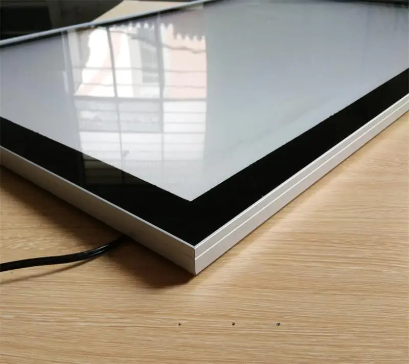 A0/A1/A2/A3/A4 Aluminum Movie Poster Frame Snap Magnetic Lighting Advertising Display Led Light Box Sign