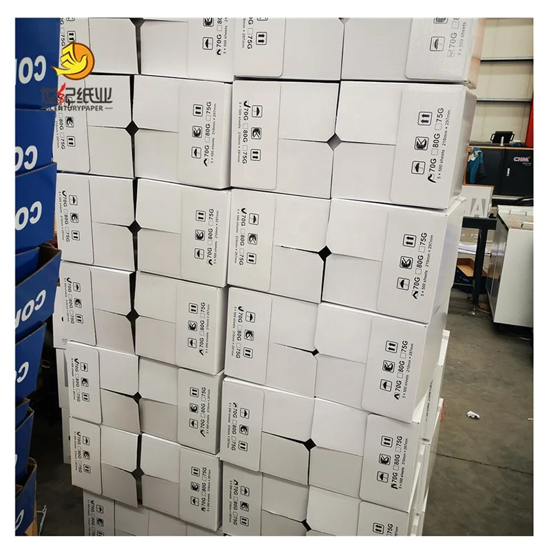  Прямая продажа с завода белая копировальная бумага формата А4 80 г/кв. М 70 для копировальной лазерной