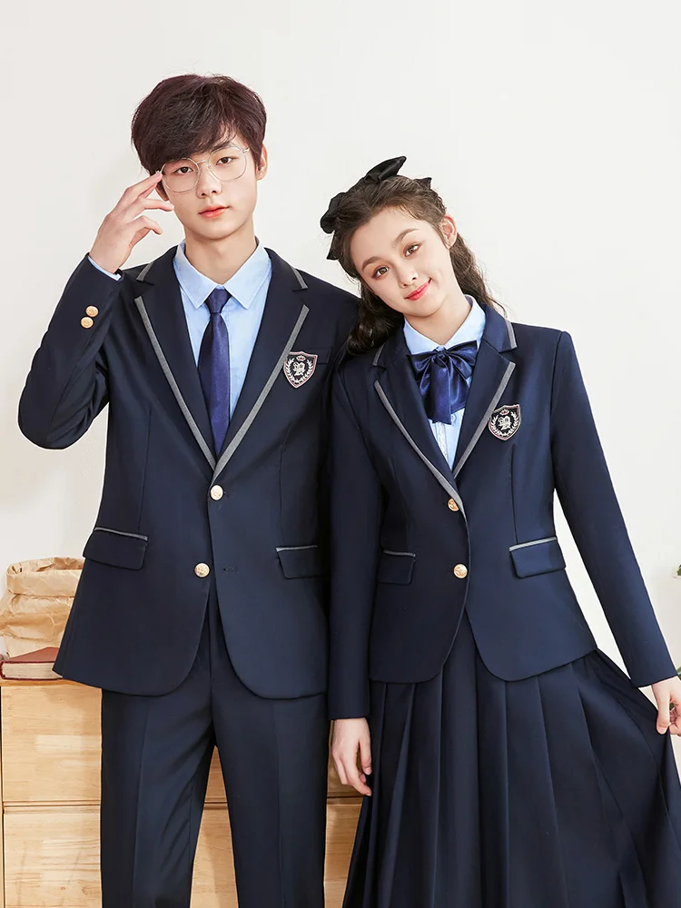 Professional kindergarten teacher work clothes suit JK uniform Korean student school uniform long skirt suit
