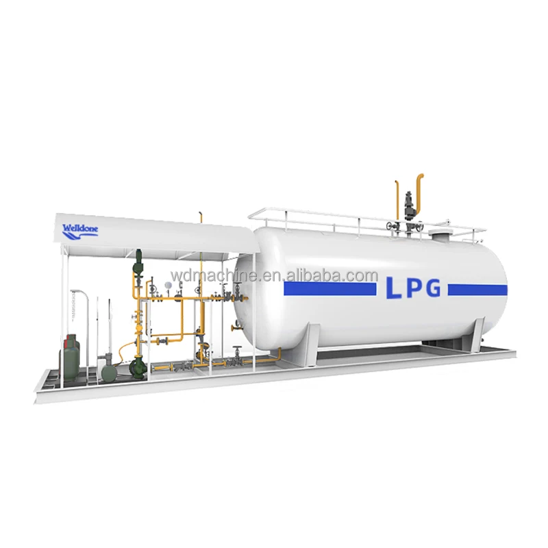 LPG mini gas station