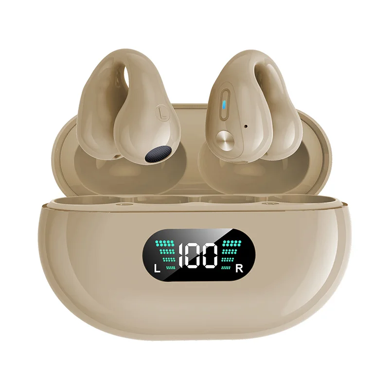 2022 Newly Noise Canceling BT Headphones No Delay Gaming Sports Running Clip Ear Wireless Hanging Headset TWS Wholesale