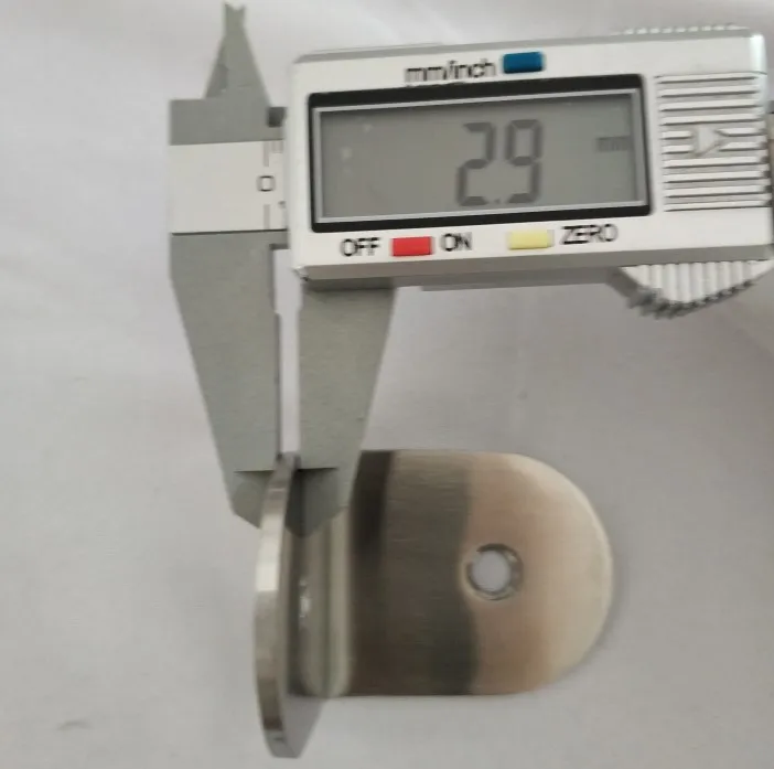 Stainless steel  toilet partition corner fastener or bracket accessories  P003B public washroom cublcle  hardware fittings