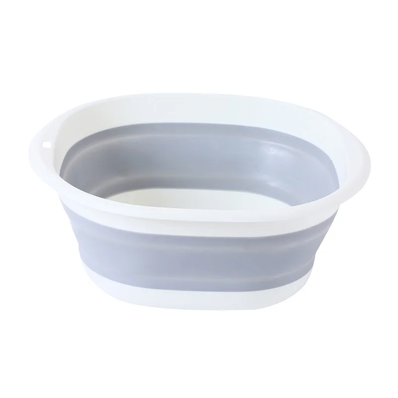 
Collapsible Tub - Foldable Round Dish Tub - Portable Washing Basin - Space Saving Plastic Washtub 