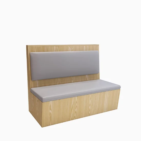 Western Style Cafe Wall Mounted Booth Cafeteria Noodle Shop Restaurant Hotpot Fast Food Milk Tea table and chair combination