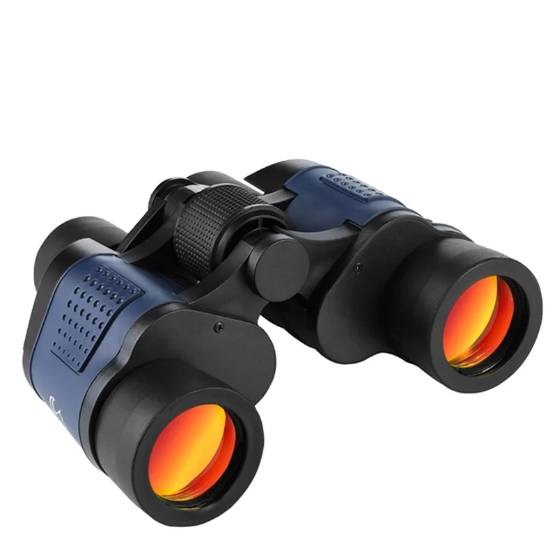 Factory 60x60 binoculars with coordinates night vision outdoor camping binoculars high definition red film telescope