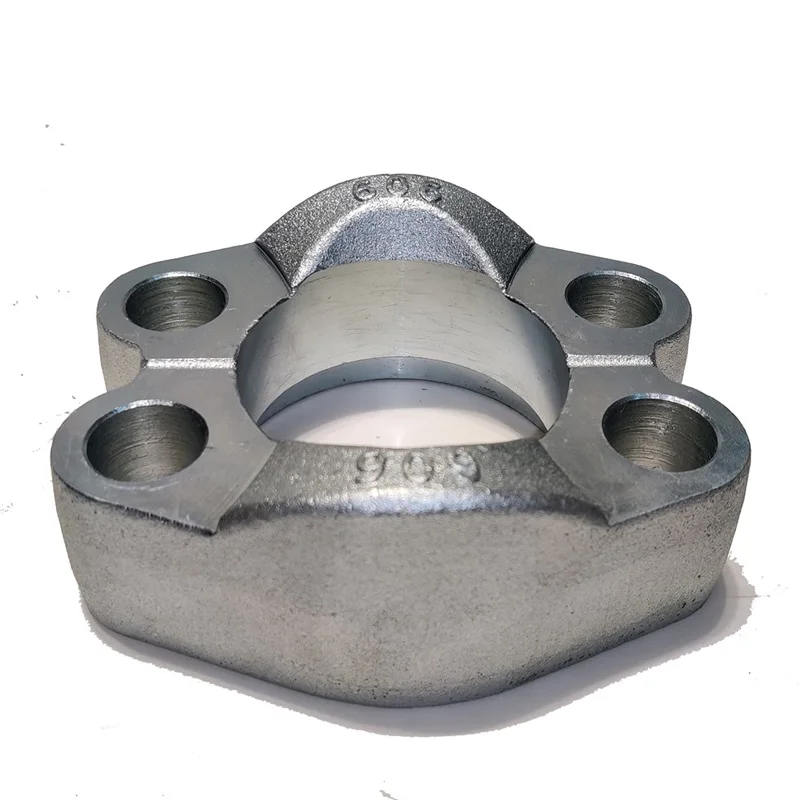 Low Price Forging Construction Machinery Parts High Pressure Oil Pipe Split Flanges Forged Steel Pipe Fixing Strength Socket