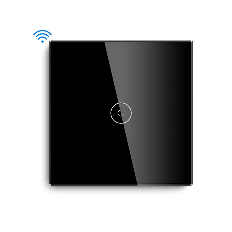  Настенный сенсорный выключатель для умного дома Tuya light стеклянные панели wi-fi uk без нейтрального