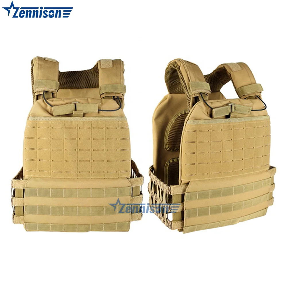 Zennison Hot Sale 1000d Nylon Chaleco Tactico Protective Quick Release Plate Carrier Tactical Vest