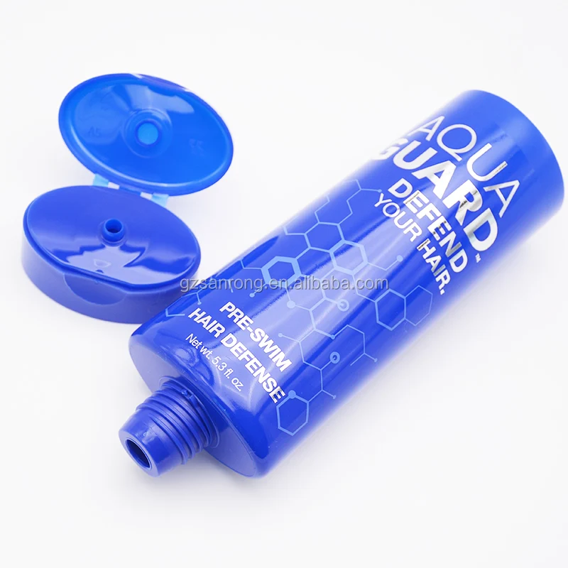 Factory supply 150ml hair defense tube 150ml 200ml shower cream tube facial wash oval tube empty cosmetic packaging container