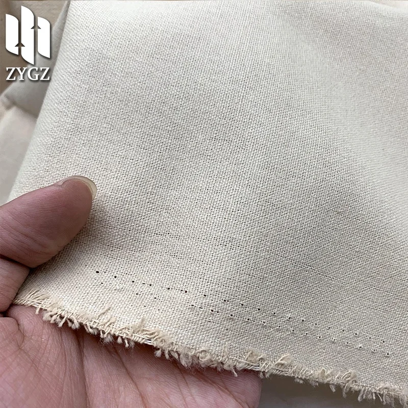 Wholesale of all cotton 6oz canvas 100% cotton cloth bags shoes and fabrics