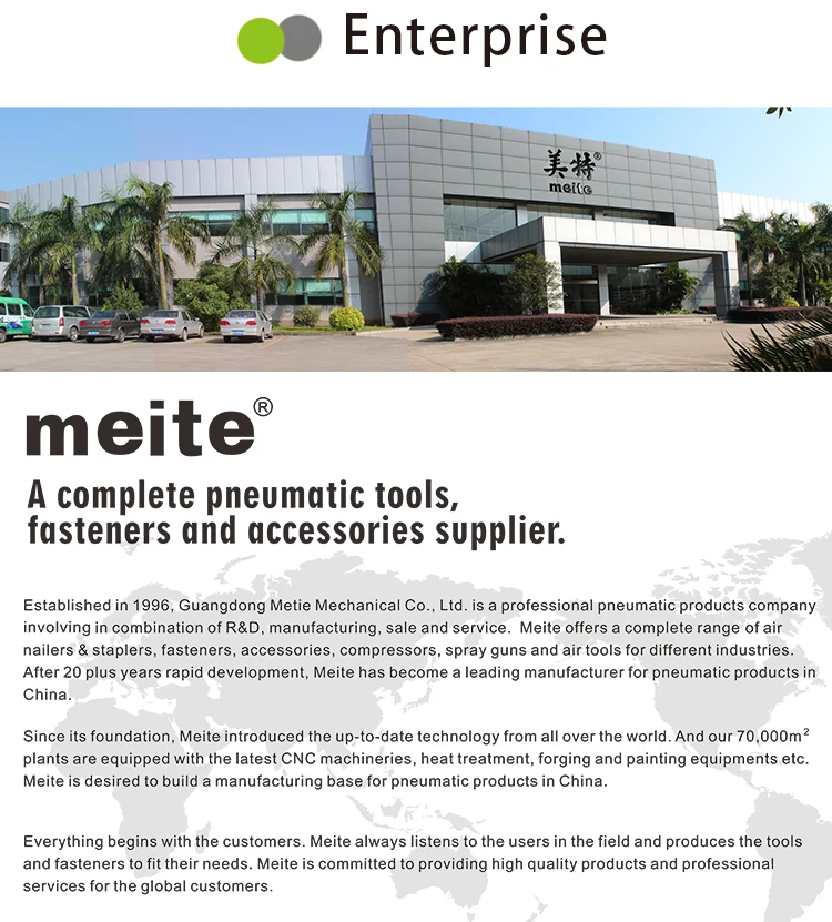 Пневматический степлер meite MT5016SLN 20GA компактный и легкий дизайн для