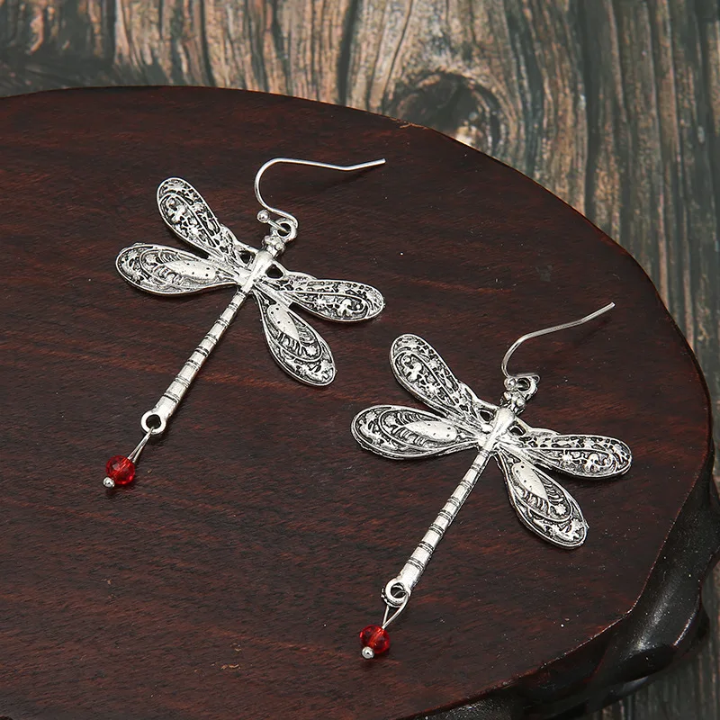 Bohemian Cute Flutter Joyfully Dragonfly Earrings