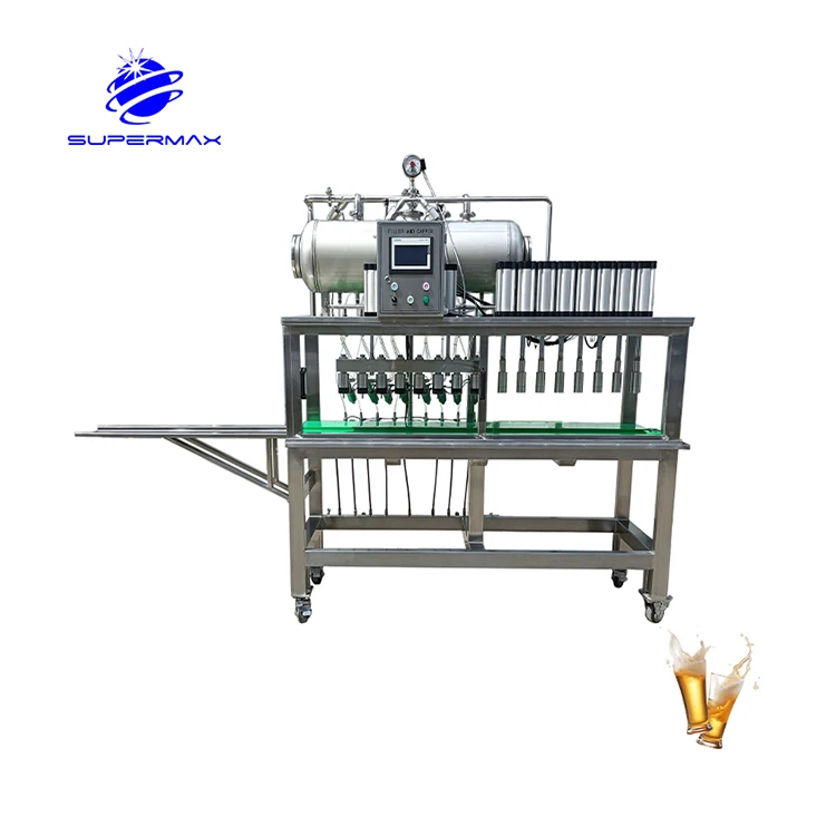 Stainless Steel High-quality For Small Glass Bottle Packaging Of Beer Automatic Liquid Filling Machine
