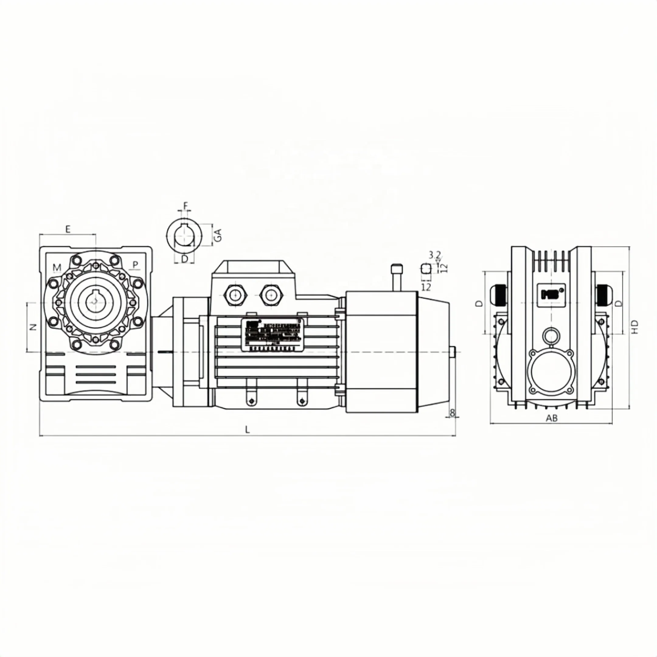 high quality rapid rolling three phase asynchronous motor high speed industrial Rapid quick workshop Door Controller Box Motor