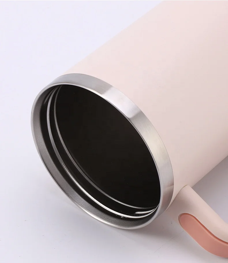 Custom Logo 40oz Tumbler Cup Sublimation Insulated Tumblers 40 Oz Coffee Cup Stainless Steel Vacuum Travel Mug with handle