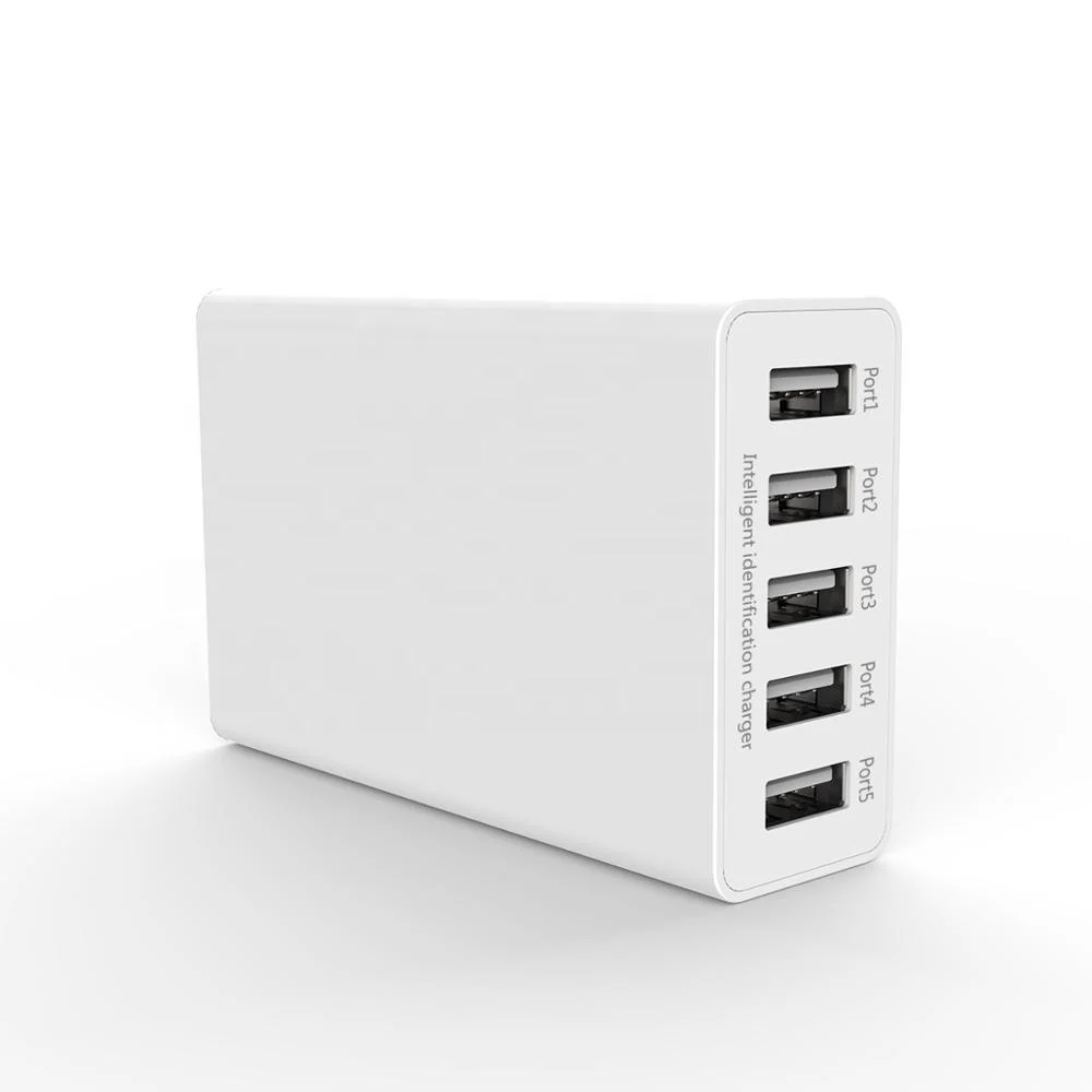 Универсальное зарядное устройство с несколькими портами usb 5 USB-портов В 8 А 40 Вт зарядные устройства электростанция для